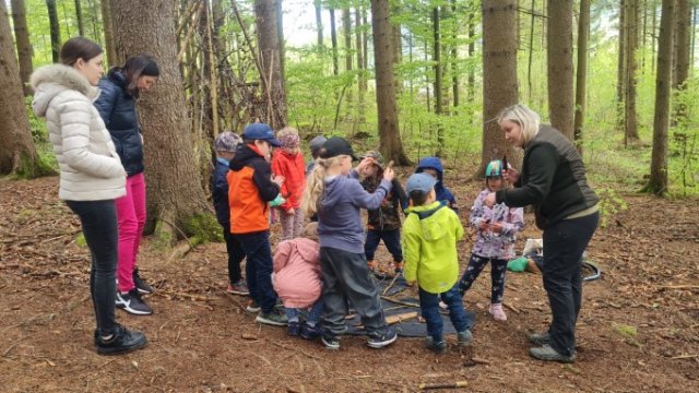 Kindergartenbesuch Regenbogen